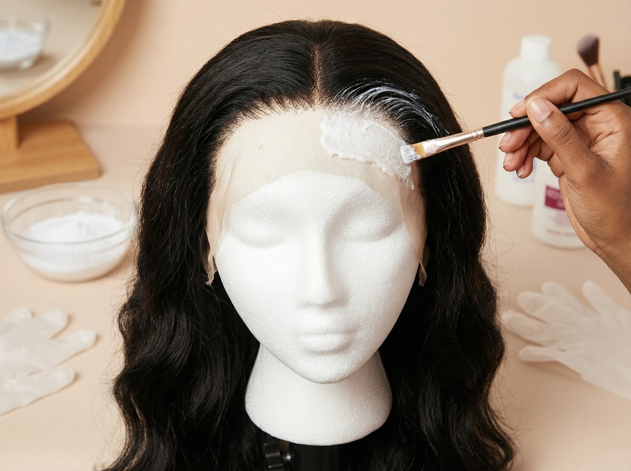 How to Bleach Knots on a Lace Wig at Home (Step-by-Step)