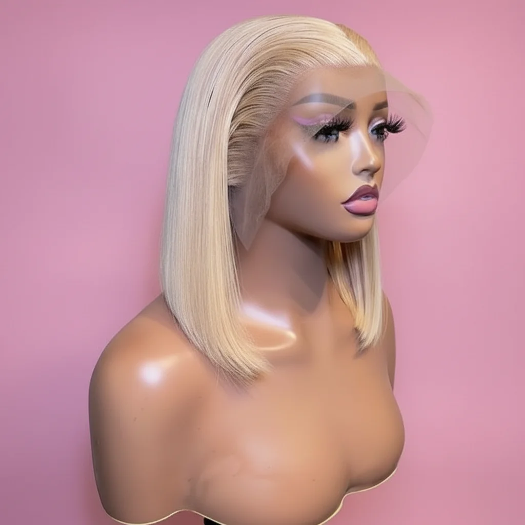 Blonde Vietnam Bone Straight Bob